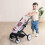 Smoby Maxi-Cosi Pink Twin Stroller 2