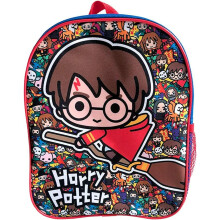 Kids Harry Potter Backpack Licensed Children Character Mesh Pocket Rucksack School Book Bag