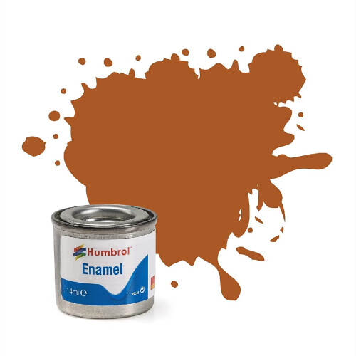 Humbrol Humbrol Enamel Paint 14ML No 9 Tan - Gloss