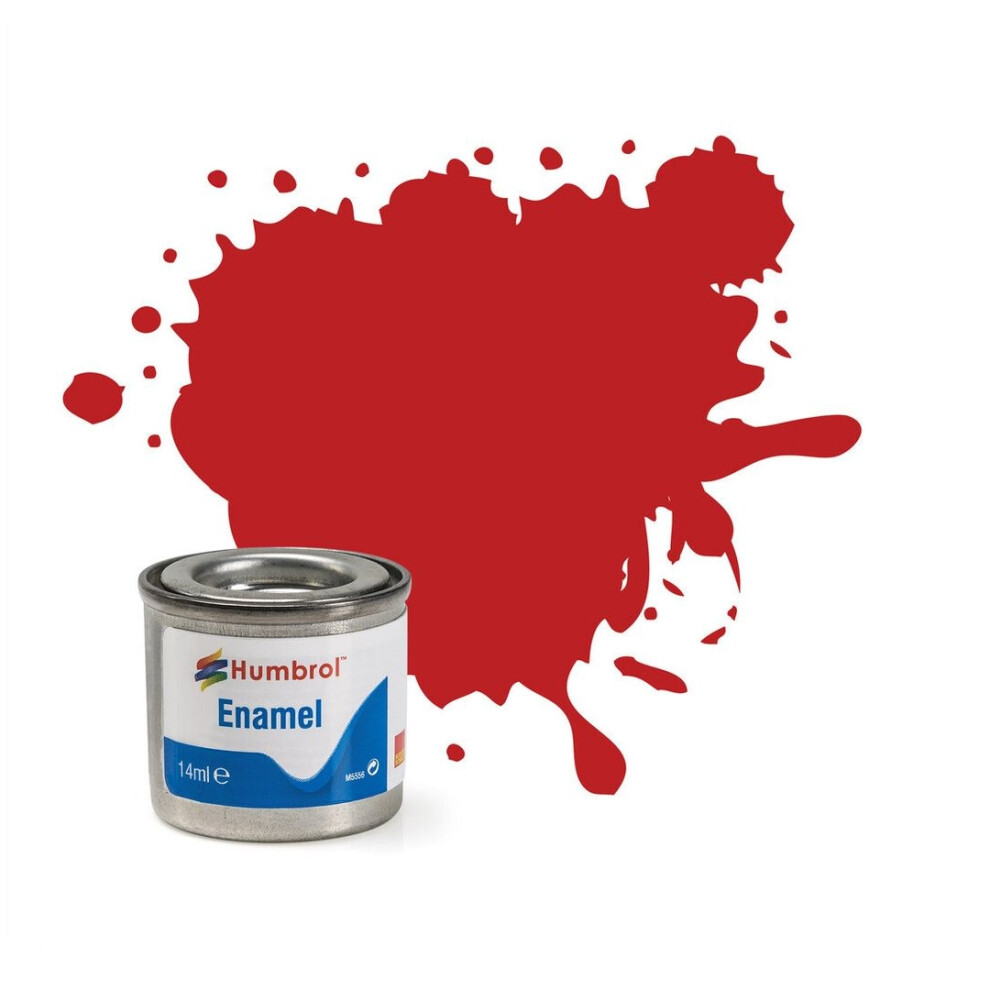 Humbrol Unisex Multicolor Enamel Paint 14Ml No 60 Scarlett Matt - Image 3