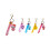 Hello Kitty Hello Kitty Keychain & Strap Raincoat Series Assorted Design 2