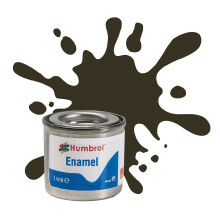 Humbrol Enamel Paint 14ML No 53 Gunmetal - Metallic