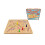 "Retro" Wooden Board Snakes And Ladders 1