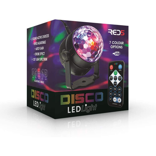 RED5 LED Disco Light