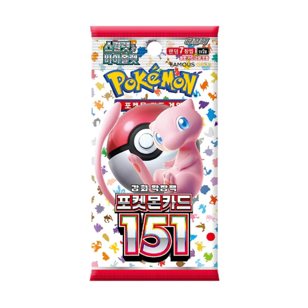 Pokémon Pokemon 151 Korean Scarlet & Violet Booster Pack