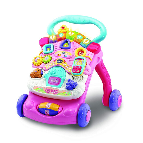 VTech VTech 505653 First Steps Baby Walker Pink