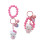 Hello Kitty Hello Kitty Keychain & Bracelet Anniversary Celebration Series Assorted Design 1