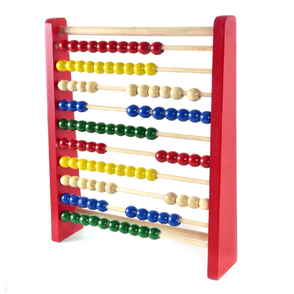 Wooden Abacus - Tobar Counting Toy -  wooden abacus tobar counting toy