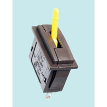 Peco Lectrics - Passing Contact Switch, Yellow Lever