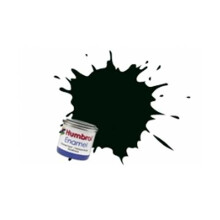 Humbrol Enamel Paint 14ML No 91 Black Green - Matt