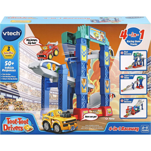 VTech Vtech Toot-Toot Drivers 4-In-1 Raceway 1
