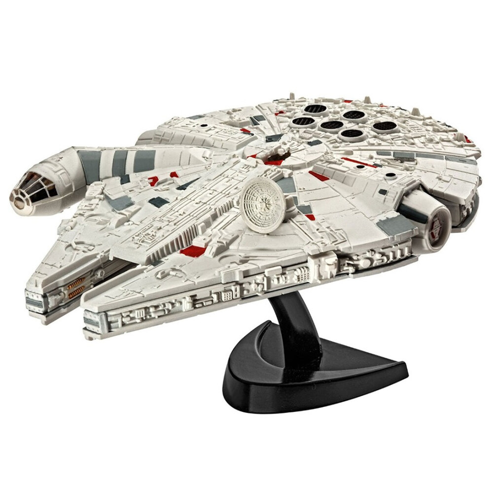 Revell Revell63600 Millennium Falcon Model Set (20-piece) - 1241 Star Wars Kit -  revell model falcon set millennium 1241 star wars kit 63600