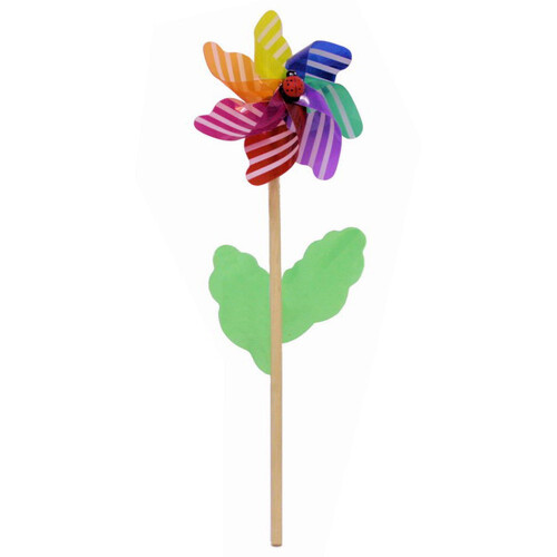 Kandy Toys Colourful 18" Stripy Windmill