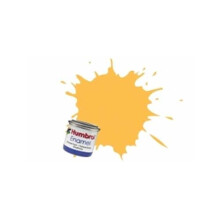 Humbrol Enamel Paint 14ML No 24 Trainer Yellow - Matt