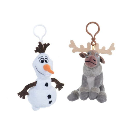 Disney Frozen Frozen Plush Keyring (Olaf Or Sven, One Supplied)