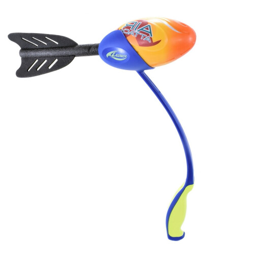 Kandy Toys Flying Bomb With Sky Launcher Assorted Colours