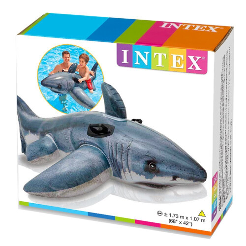 Intex Intex Inflatable Great White Shark Rider 1