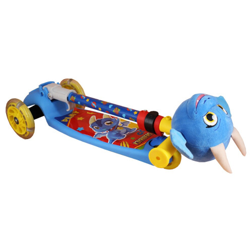 Scooter 3 Wheeled Draky Plush Head Scooter For Kids 1