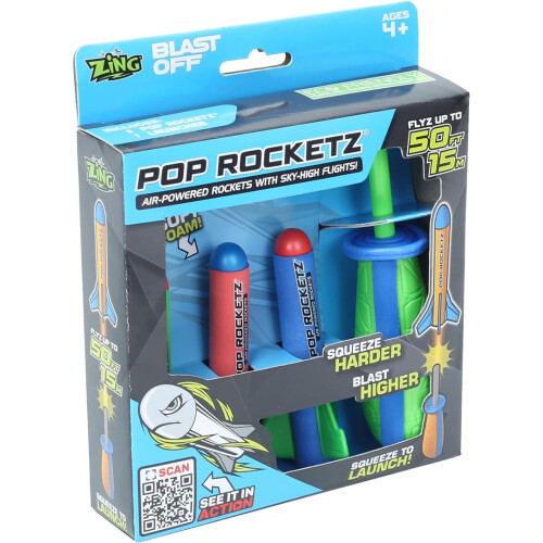 Pop Rocketz Mini Air Powered Rockets 1