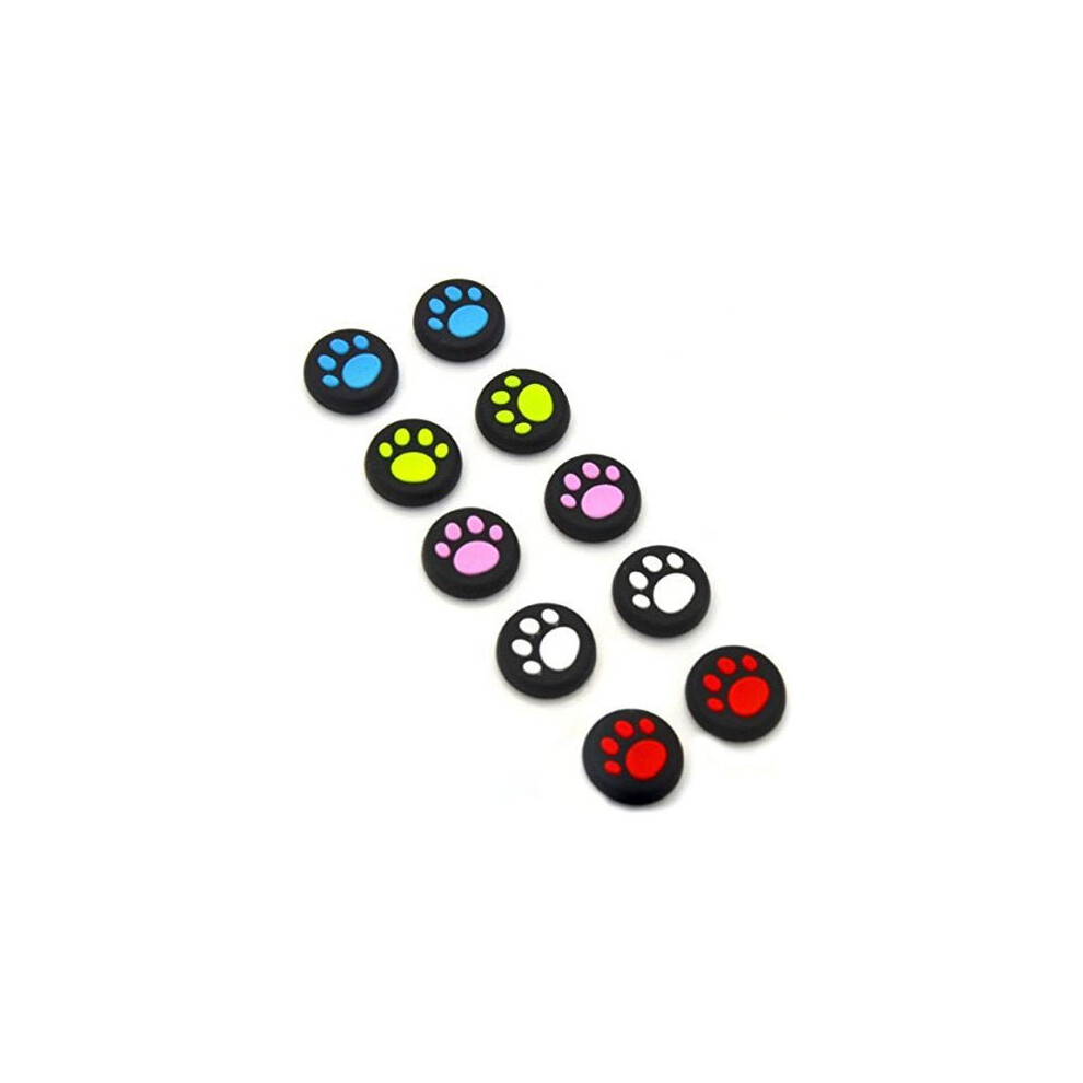 Thumbstick Grip Caps Silicone Covers For Ps4 Ps3 Xbox One Xbox 360 Ps2 Controllers 5 Colors 9365049005128