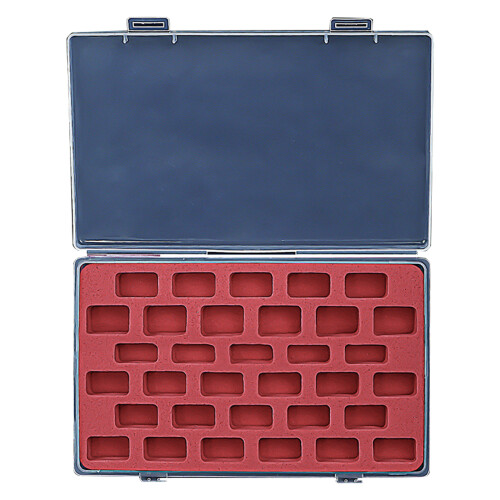 33/66 Grids Bobbin Case with Lid Plastic Bobbin-33 squares