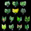 Betta Fish Leaf Bed Simulation Leaf Hammock Bed Rest-Y8 model 2