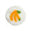 Embroidery Coaster Set with Embroidery Frame Fruit-banana 1