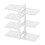 Support de rangement pour casseroles polyvalent pour-Blanc 1