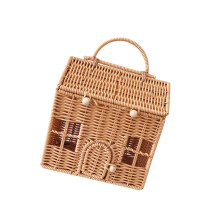 Valise en rotin tissée à la main, pour emballage cadeau,-Type A