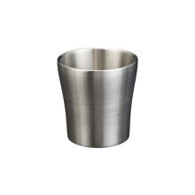 Doppelwandige Becher aus 304 Edelstahl, isolierte,-Silber 200ML