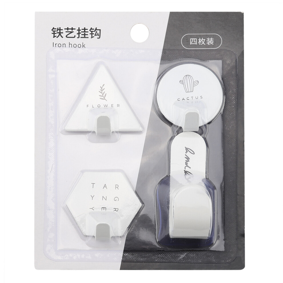 Reusable Utility Magnetic Hooks, Heavy Duty For Space Saving Solution, Damage Free Hanging, Easy Installation, Versatile Application For Home And Offi 9463374807346