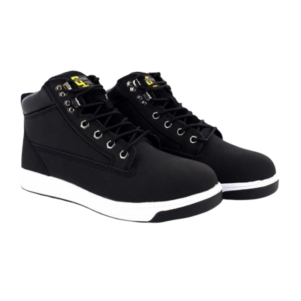 (9 Uk, Black) Grafters Mens Toe Capped Safety Trainer Boots 5057819670059