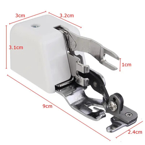 Εξάρτημα Ραπτομηχανής Zigzag, Professional Result Universal Side Cutter Finish Raft για Διακοσμητικές Ραφές, 2