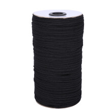 Correa elástica para coser, banda elástica premium con gran elasticidad y material transpirable, cordón elástico plano para manualidades,