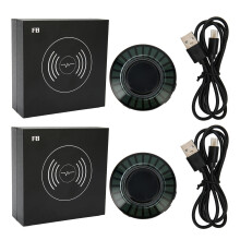 2 magnetische LED-Rhythmuslichter, kristallklare Klang-Ambientelampe für Partys und Bühnen, sprachgesteuert für fesselnde Erlebnisse