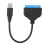 Adaptador para disco rígido de 2,5 polegadas, ponte de interface USB 3.0 de alta velocidade para SATA III para acesso rápido a soluções de 2
