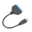 Adaptador para disco rígido de 2,5 polegadas, ponte de interface USB 3.0 de alta velocidade para SATA III para acesso rápido a soluções de 4