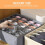 Sock Organizer, Drawer Organizers Collapsible Closet Organizer Storage Boxes for Efficient Organization (Fabric Foldable, 3 Pack) 3