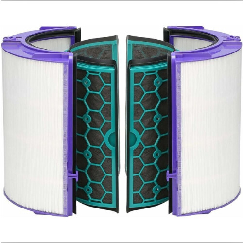 Συμβατό φίλτρο για Dyson TP04Series, Φίλτρο άνθρακα HEPA από γυαλί 360 Combi, Φίλτρο True HEPA με