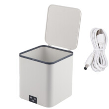 Smart Mini Washer For Delicates Energy-Efficient LED Light Diffuser 4.5L Capacity USB Powered Portable Washing Machine For Travel Dorm Room Use