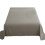 Couvre-lit simple en coton lavé, drap de lit coloré-BeigeA 3 1