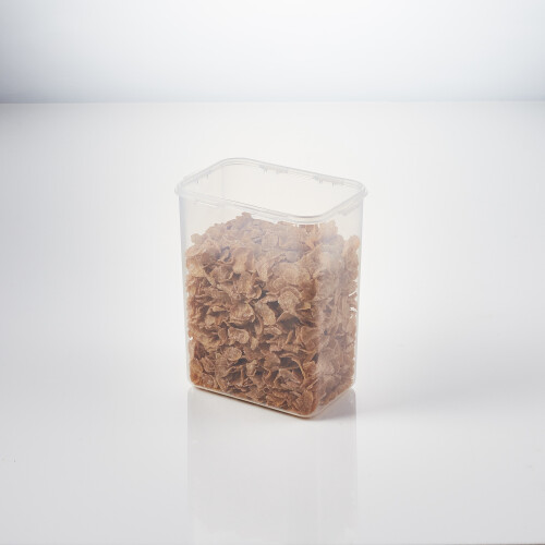 Lock & Lock Rectangular Storage Container - Clear/Blue, 1.8 L 2