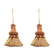 Hanging Pendant Unique Ethnic Pattern Curtain-orange