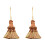 Hanging Pendant Unique Ethnic Pattern Curtain-orange 1