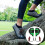 1/2 Set Adjustable Tree Climbing Spikes with Ergonomic Leg Straps, Washable Lining, 40.548cm 2