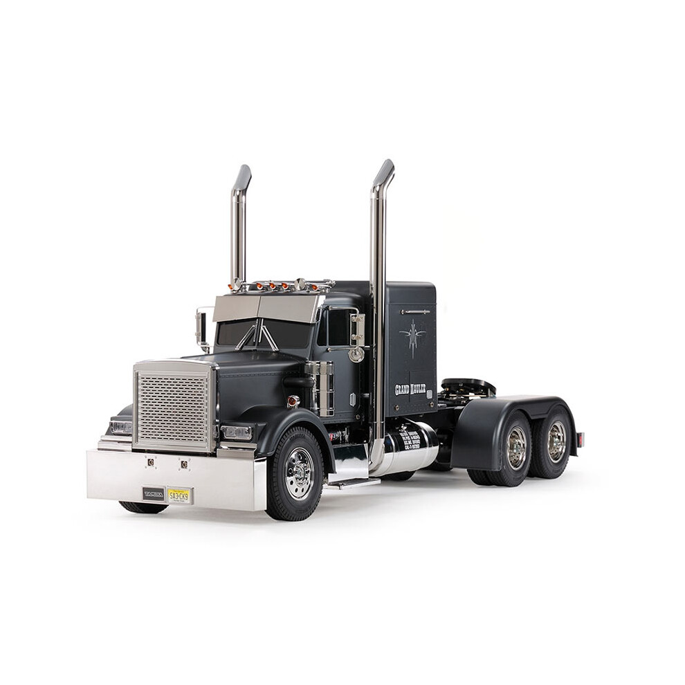 Tamiya Rc 56356 Grand Hauler Matt 1:16 Truck Assembly Kit Black