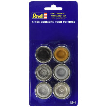 Revell 32344 32344-Autombile Colour Set 2, 6X Enamel Paints, Beige, 34 x 24 x 3 cm