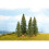 Modélisme - NOCH - 25232 - Matériaux de surface - 4 sapins - 80-120 mm 1