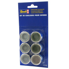 Revell 32343 32343-Aircraft Colour Set 2, 6X Enamel Paints