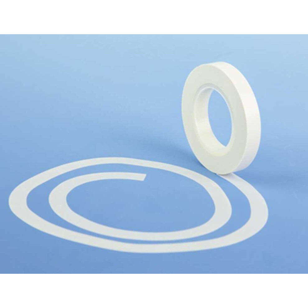 Modelcraft Flexible Masking Tape Twin Pack, White, 10Mm 5060252029919